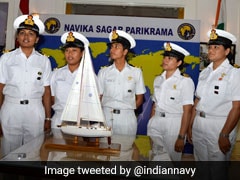India's First All-Women Crew To Sail For Around-The-Globe Mission Today