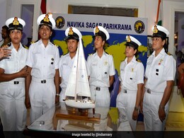 India's First All-Women Crew To Sail For Around-The-Globe Mission Today India's First All-Women Crew To Sail For Around-The-Globe Mission Today