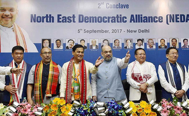 At Meet On Northeast, Amit Shah Spells Out His Goal: A Perfect 8