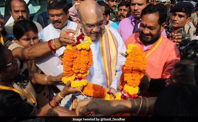 Amit Shah In Odisha To Prepare For BJP's 'Mission 120'