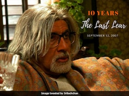 Amitabh Bachchan Remembers <i>The Last Lear</i> And Late Director Rituparno Ghosh Amitabh Bachchan Remembers <i>The Last Lear</i> And Late Director Rituparno Ghosh