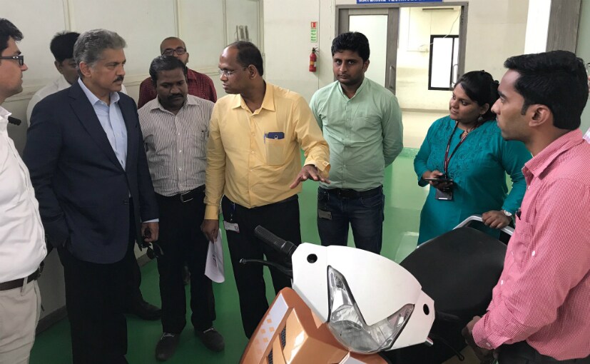 Mahindra Two Wheelers Working On Electric Scooter Mahindra Two Wheelers Working On Electric Scooter