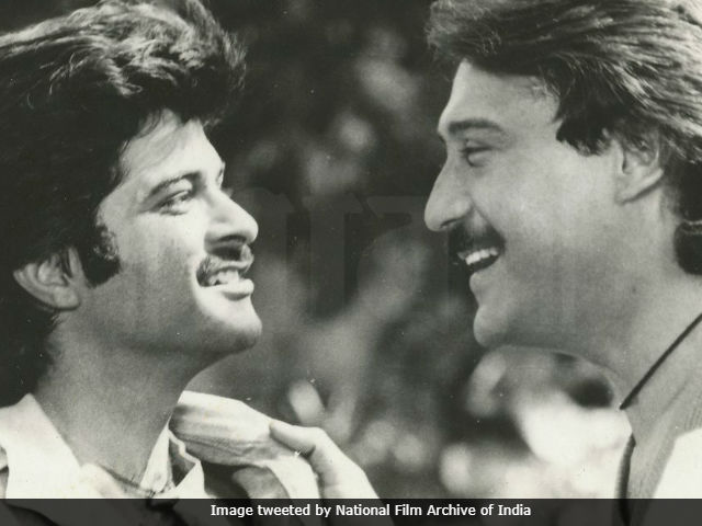 Anil Kapoor And Jackie Shroff In An Old Pic Before They Became Stars Anil Kapoor And Jackie Shroff In An Old Pic Before They Became Stars