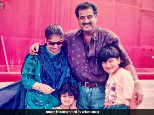 Arjun Kapoor Shares A Fabulous Throwback Pic With Family