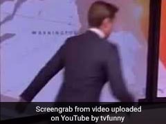 Confused By Cameras, News Anchor Runs Across Studio In Hilarious Goof-Up