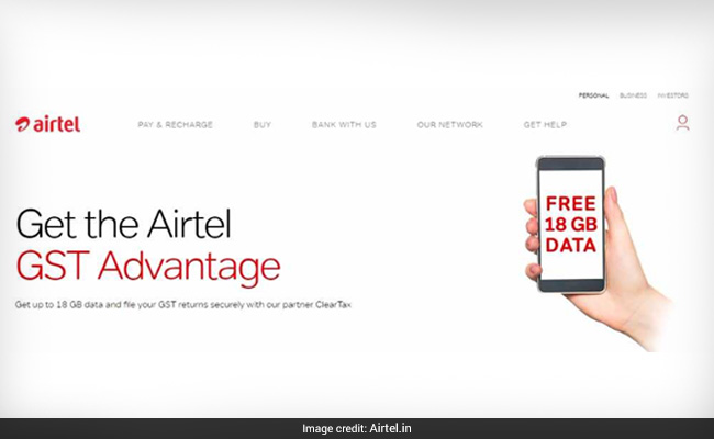 Airtel Offers 18 GB Free Data Under GST Advantage For Small Businesses