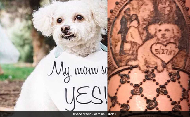 Bride Had Her Pet Pup Drawn In Shaadi Ki Mehendi. Pics Are Beyond Cute