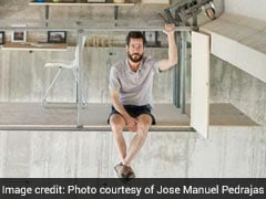 This Man Created A Mysterious Office Suspended Underneath A Bridge