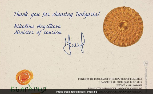 Bulgaria Sends Thank-You Postcards To Tourists