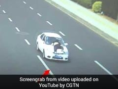 Watch: Traffic Cop Stops Offender, Driven Off On Car Hood For Two Kilometres