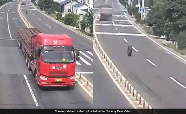 Runaway Tyre Spotted Rolling Down Highway. See Where It Landed