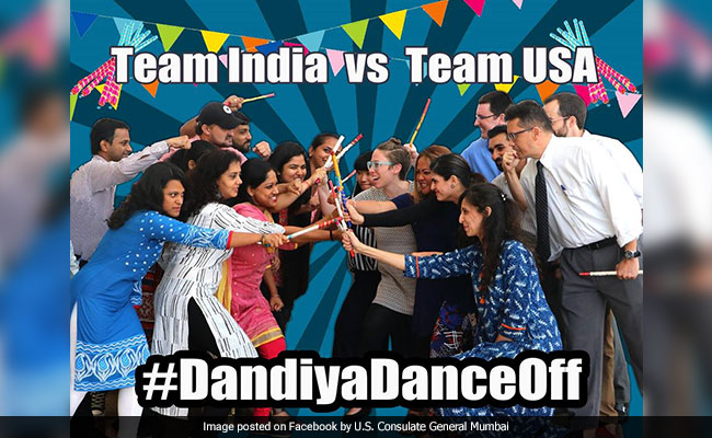 Navratri 2017: It's Team India vs Team USA In A Dandiya Dance Off