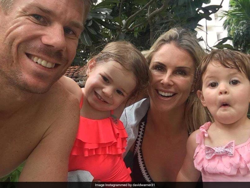 Image result for david warner with family