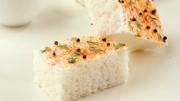 fasting rice dhokla