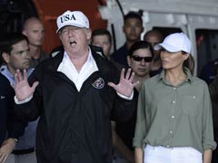 Donald Trump Visits Hurricane Hit Puerto Rico To Highlight Storm Response