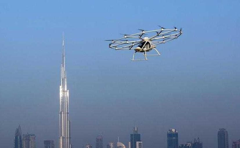 Dubai Starts Testing Flying Taxis Dubai Starts Testing Flying Taxis