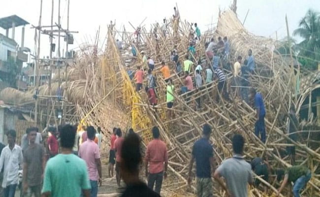 durga idol guwahati making