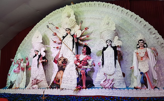 Durga Pujo In Delhi With A Tinge Of Green