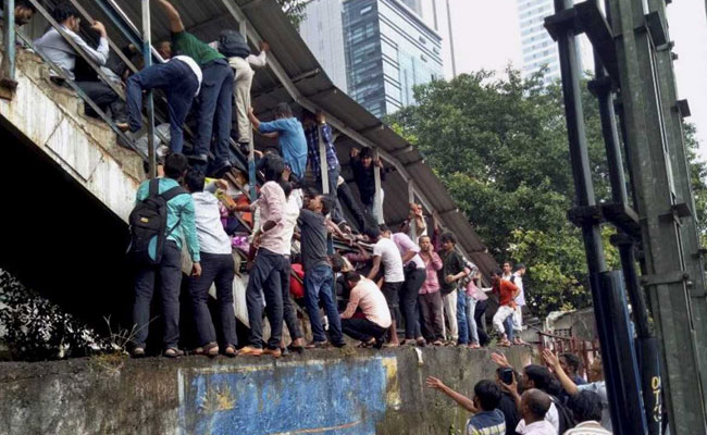 Woman Hurt As Tile Of Elphinstone Road Foot Overbridge Falls On Her Head