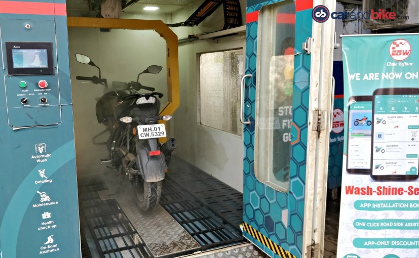 Express Bike Works Review: Automated Two-Wheeler Washes In 2 Minutes