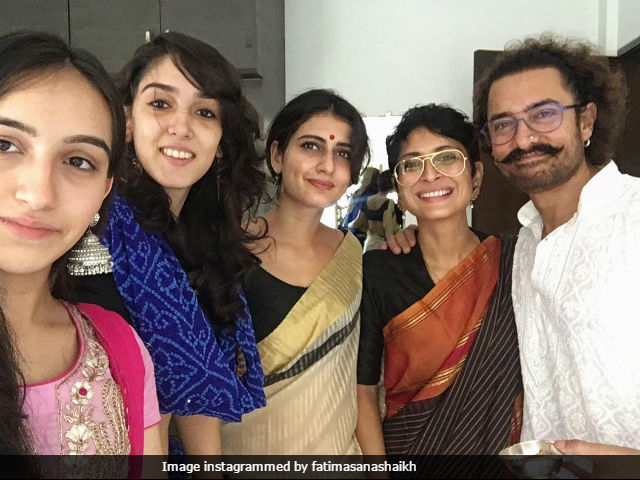 Eid Mubarak, From <i>Thugs</i> Aamir Khan And Fatima Sana Shaikh