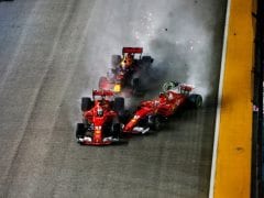 F1 2017: Hamilton Wins Singapore GP Ahead Of Ricciardo As Both Ferraris Crash