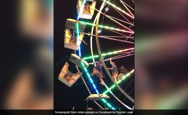 Video: Worker Climbs Ferris Wheel To Rescue Children. It Goes Horribly Wrong