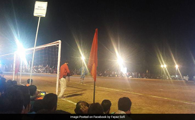 20,000 Turn Up For Football Match Near Line of Control: Official 20,000 Turn Up For Football Match Near Line of Control: Official