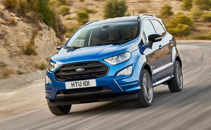 ford ecosport st line model face