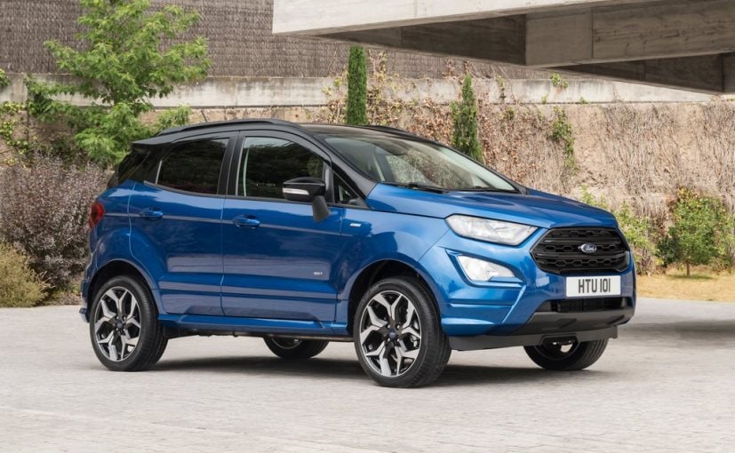 Ford EcoSport 2017 Facelift Gets Sporty STLine Option With AWD In