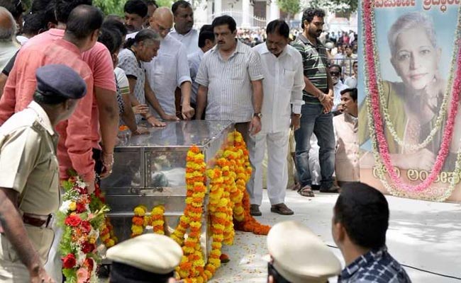 State Funeral, Candlelight Vigils For Journalist Gauri Lankesh Amid Outrage Over Her Murder