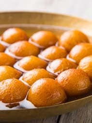 Suji Gulab Jamun