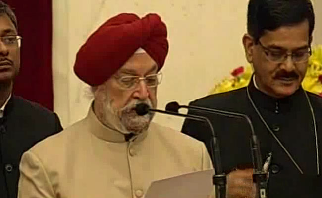 Hardeep Singh Puri Takes Charge As Civil Aviation Minister