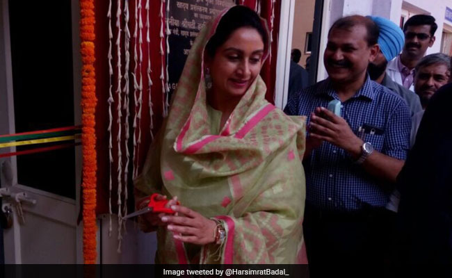 Harsimrat Kaur Badal Inaugurates Food Processing Lab At IGNOU