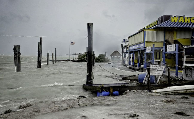 Irma's Spiral Bands Thrashing Florida, Its Dangerous Brunt Targeting The Keys To Tampa