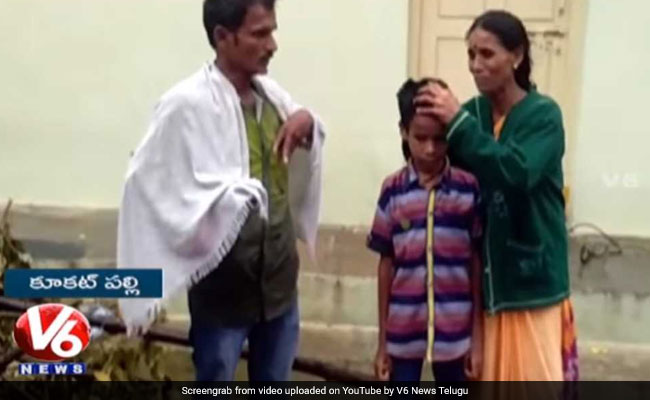 Hyderabad Woman Spends Night On Street With Son's Body
