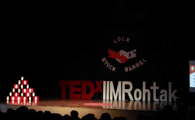 Lock, Stock And Barrel: IIM Rohtak Organises Third TEDx Event