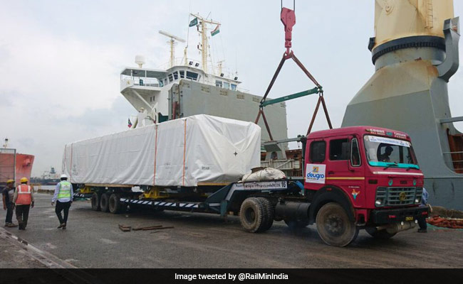 India Gets Its First High Horse Power Locomotive From France