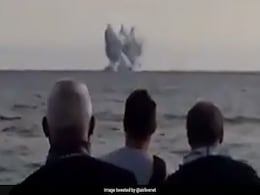Plane Performs Dive At Air Show, Crashes Into Sea As Thousands Watch Plane Performs Dive At Air Show, Crashes Into Sea As Thousands Watch