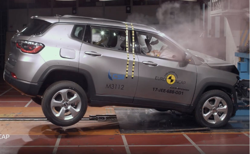 Jeep Compass SUV Scores 5-Star Safety Rating In Euro NCAP Crash Test