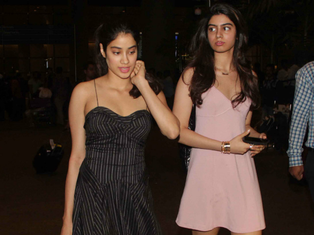 Jhanvi And Khushi Kapoor's Wardrobe Experiments Are 100 Per Cent Chic