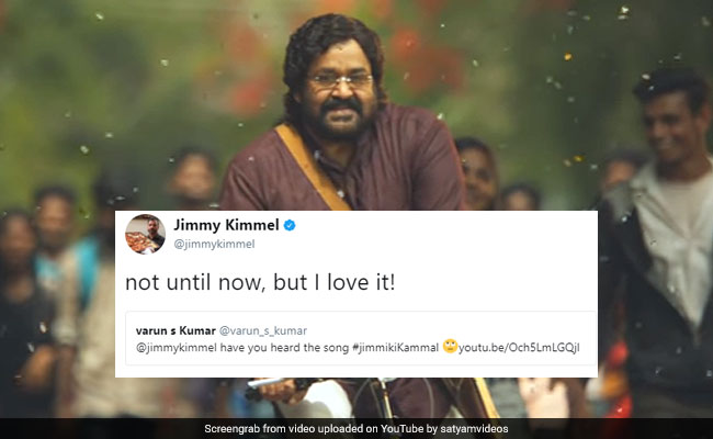 Talk Show Host Jimmy Kimmel 'Loves' This Song From Mohanlal's New Movie