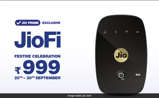 Jio's New Offer: JioFi Price Slashed By Half. Details Here