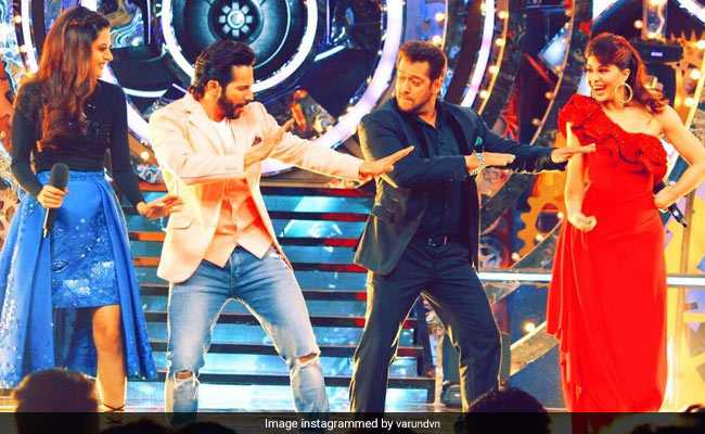 Bigg Boss 11: सलमान खान के साथ उनके 'जुड़वां' पार्टनर वरुण धवन ने की जमकर मस्‍ती