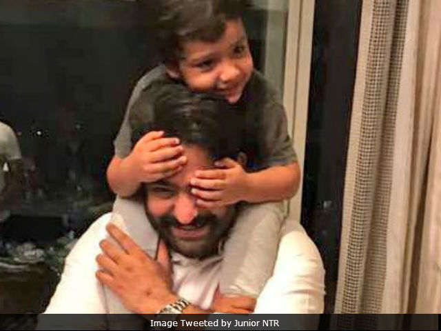 Junior NTR Says His Three-Year-old Son Taught Him To Be To 'Genuine' In Life
