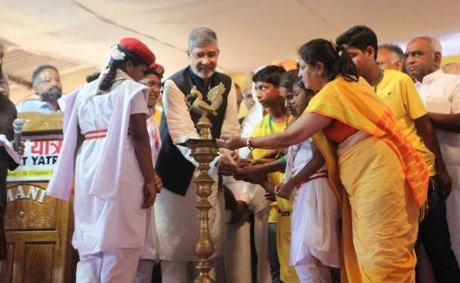 Survivors Join Nobel Laureate Kailash Satyarthi's '<i>Bharat Yatra</i>' Against Child Abuse