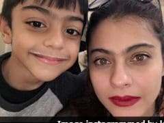 Kajol Has A Special Birthday Wish For Her 'Milk Moustache' Son Yug