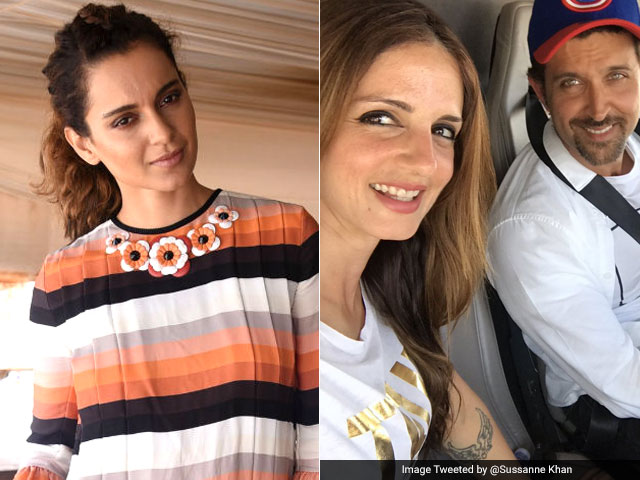 Kangana Ranaut Vs Hrithik Roshan: His Ex Sussanne Khan Posted This. A Response To Kangana?