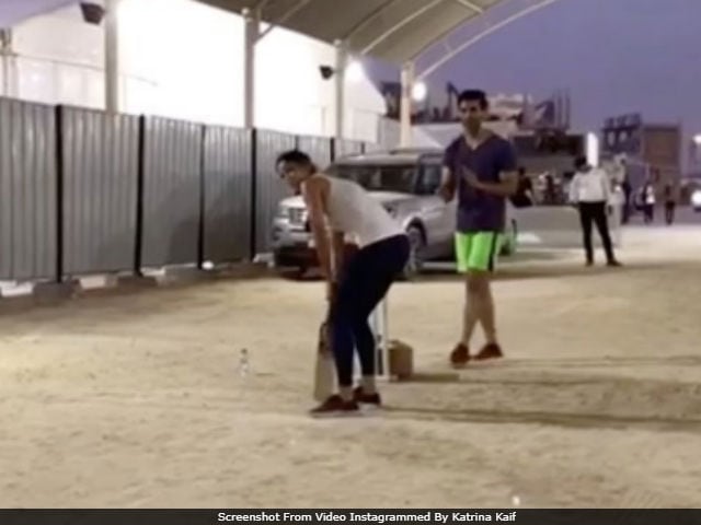 Katrina Kaif Playing Cricket On Set Is A Hit Online (If Not With Her Teammates)