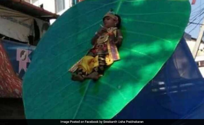 Image Of 3-Year-Old 'Krishna' At Kerala Festival Triggers Rage